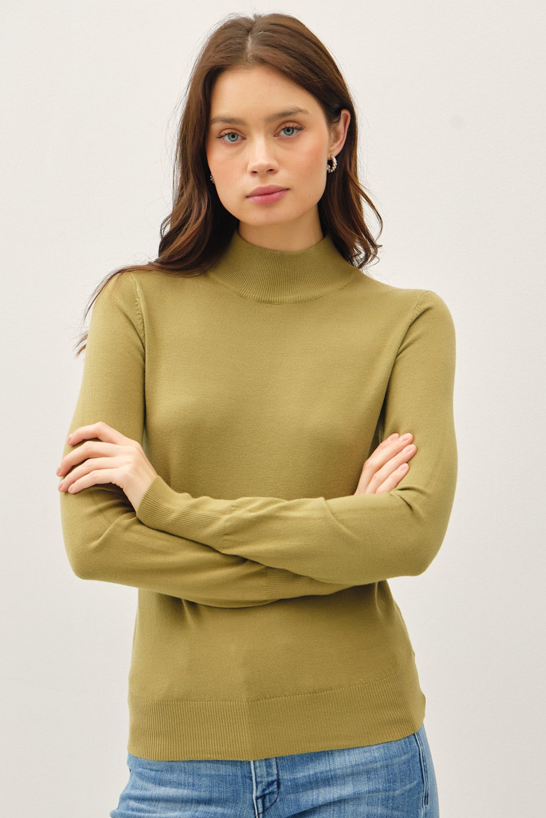 Basic Mockneck Sweater