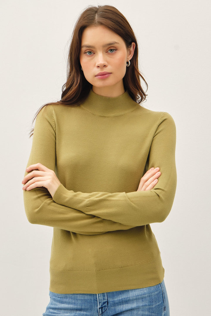 Basic Mockneck Sweater