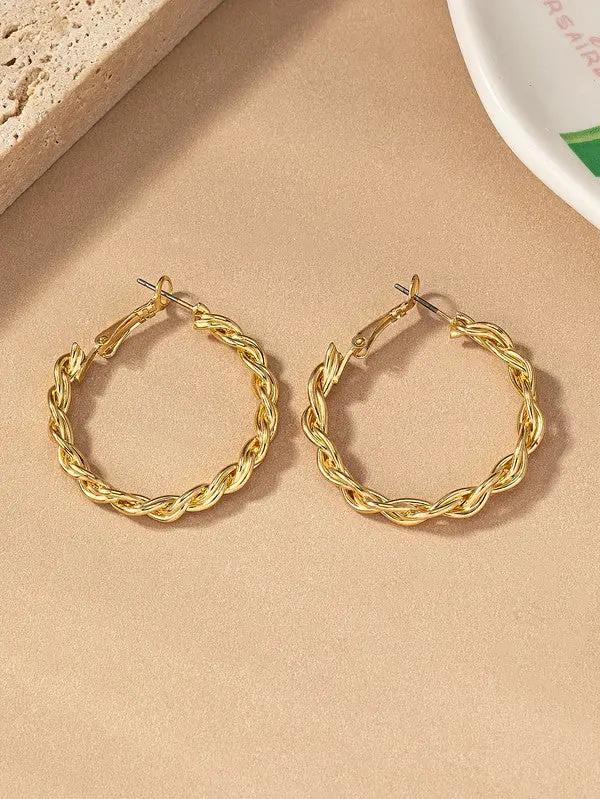 Juego de 3 Aros Arracadas de Aretes: Elegancia y Estilo by Yanet Collection