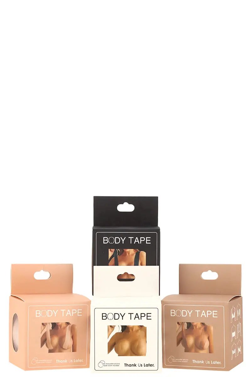Cinta Adhesiva Corporal y Cubrepezones de Silicona para Mujer - Estilo y Soporte by Mexico Fashion
