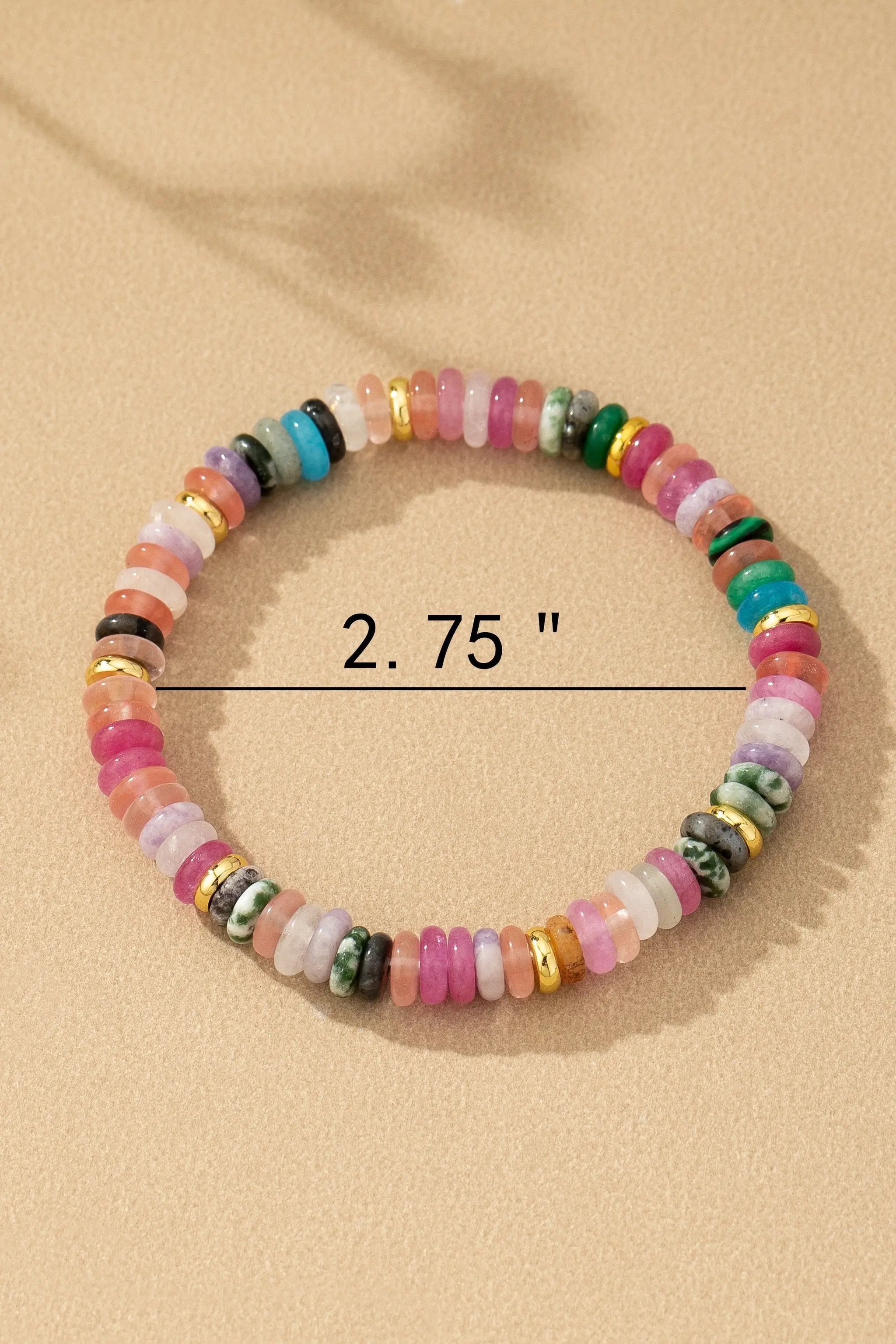 Elegante Pulsera Elástica de Cuentas de Ágata | Joyería Exclusiva by Yanet Collective