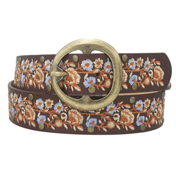 Cinturon Boho Bordado by Yanet Collective