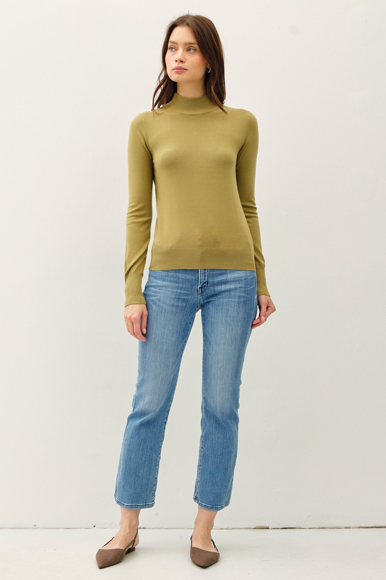 Basic Mockneck Sweater