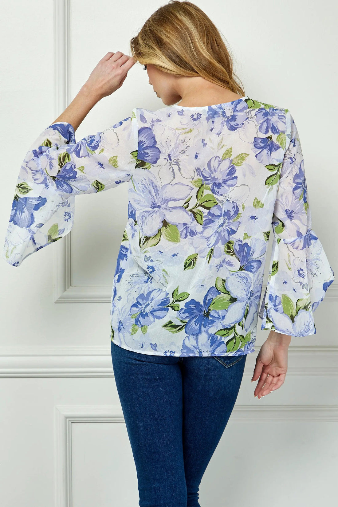 Top Lavanda con Volantes by Yanet Collective