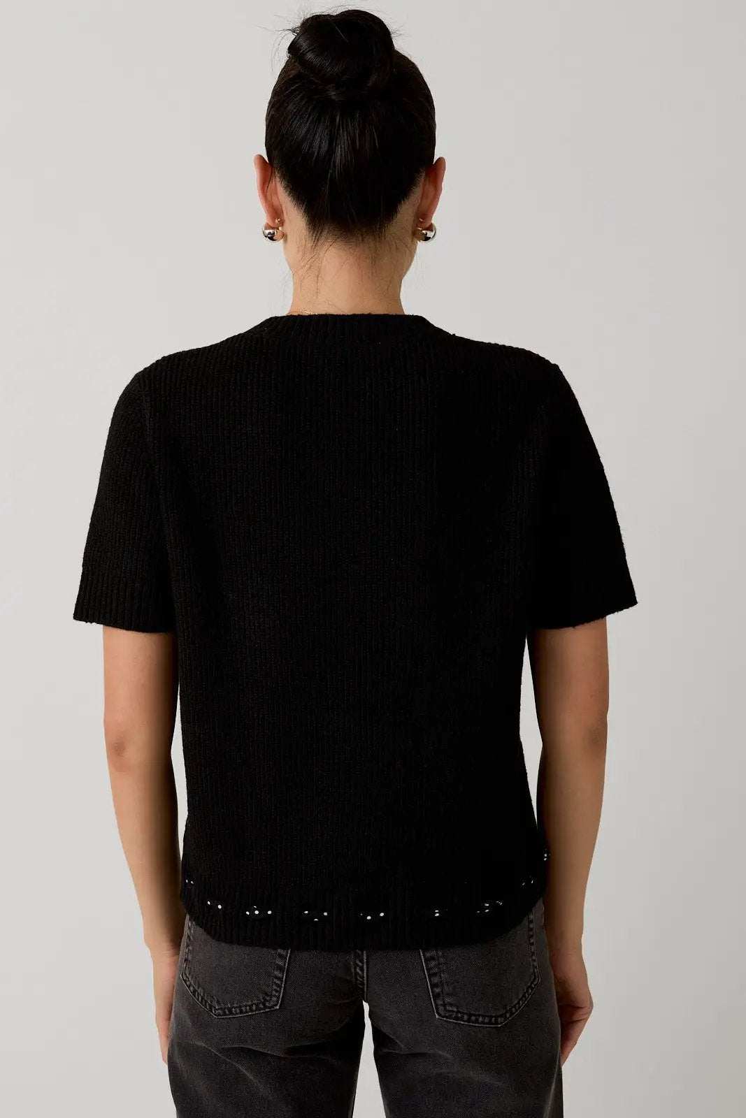 Blusa Elegante Blanca para Dama , Corte Holgado, Estilo Casual by Yanet Collective