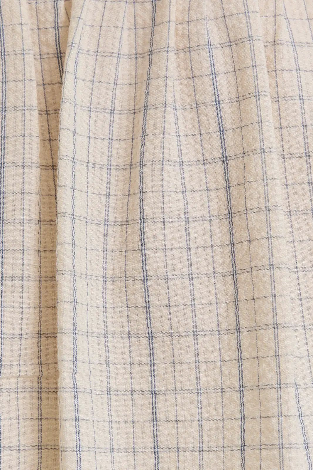 Gilli Ruffle Hem Cotton Shorts – Woven Check Pull-On Shorts - Short Sets