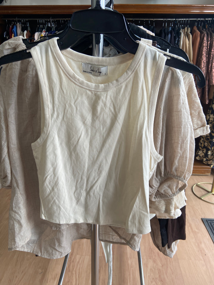 Blusa beige