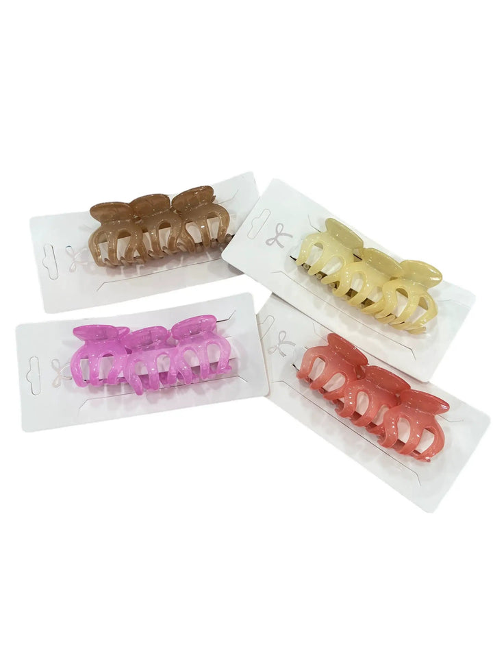 Paquete de 3 pinzas pequeñas by Yanet Collection