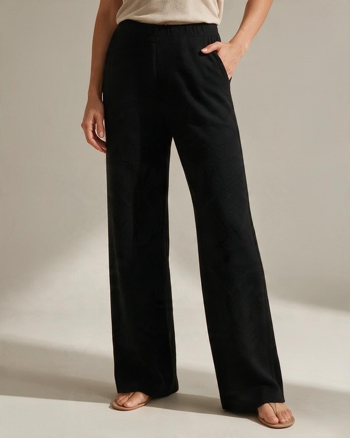 Pantalón Holgado de Dama texturizado “Breezy”
