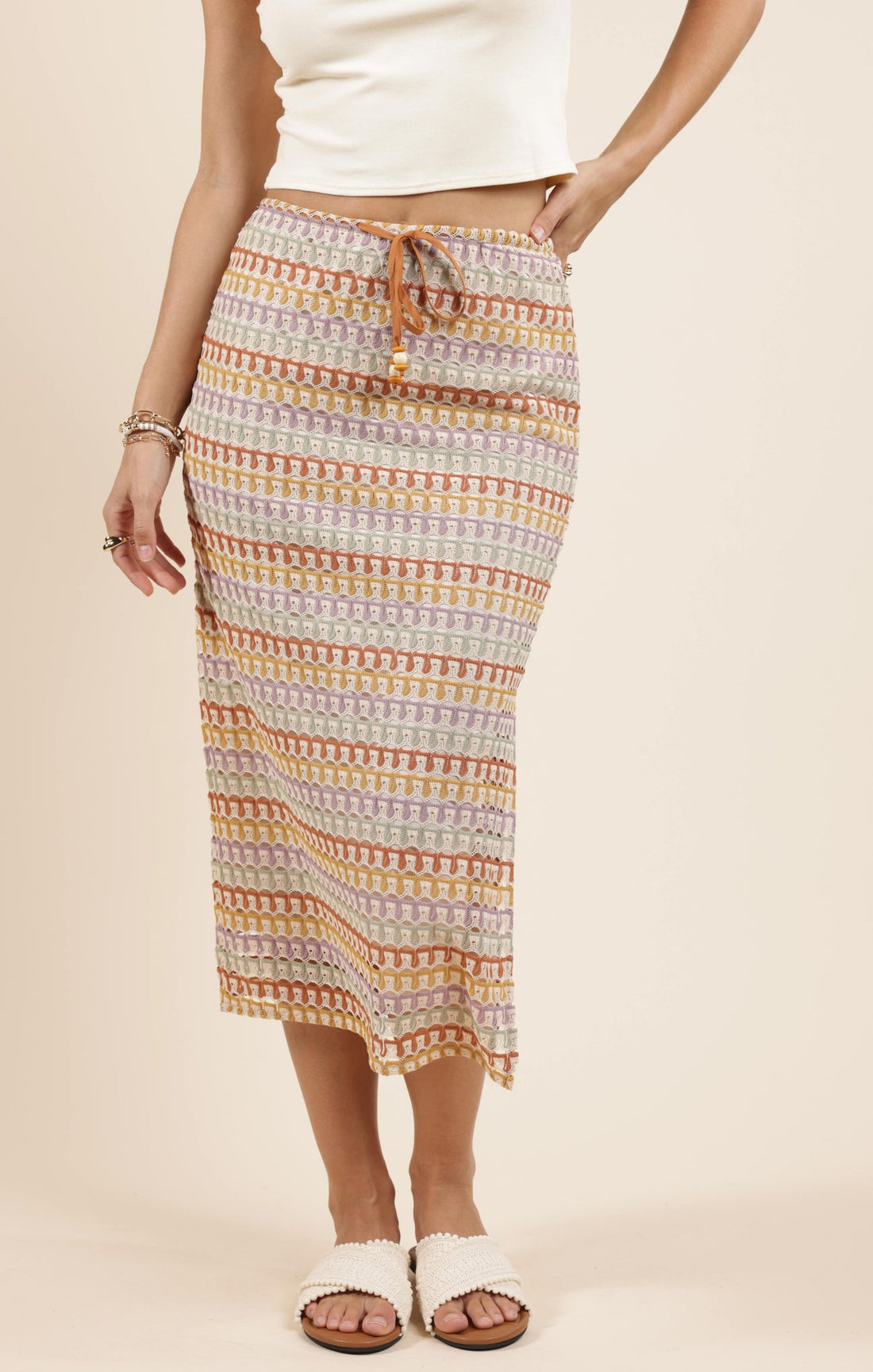 Falda crochet
