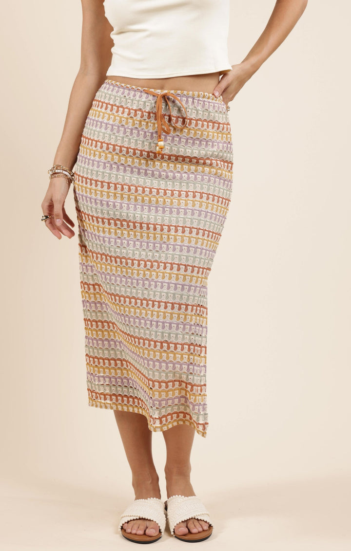 Falda crochet