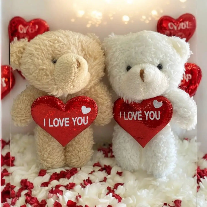 Llavero de Osito I love You by Yanet Collective