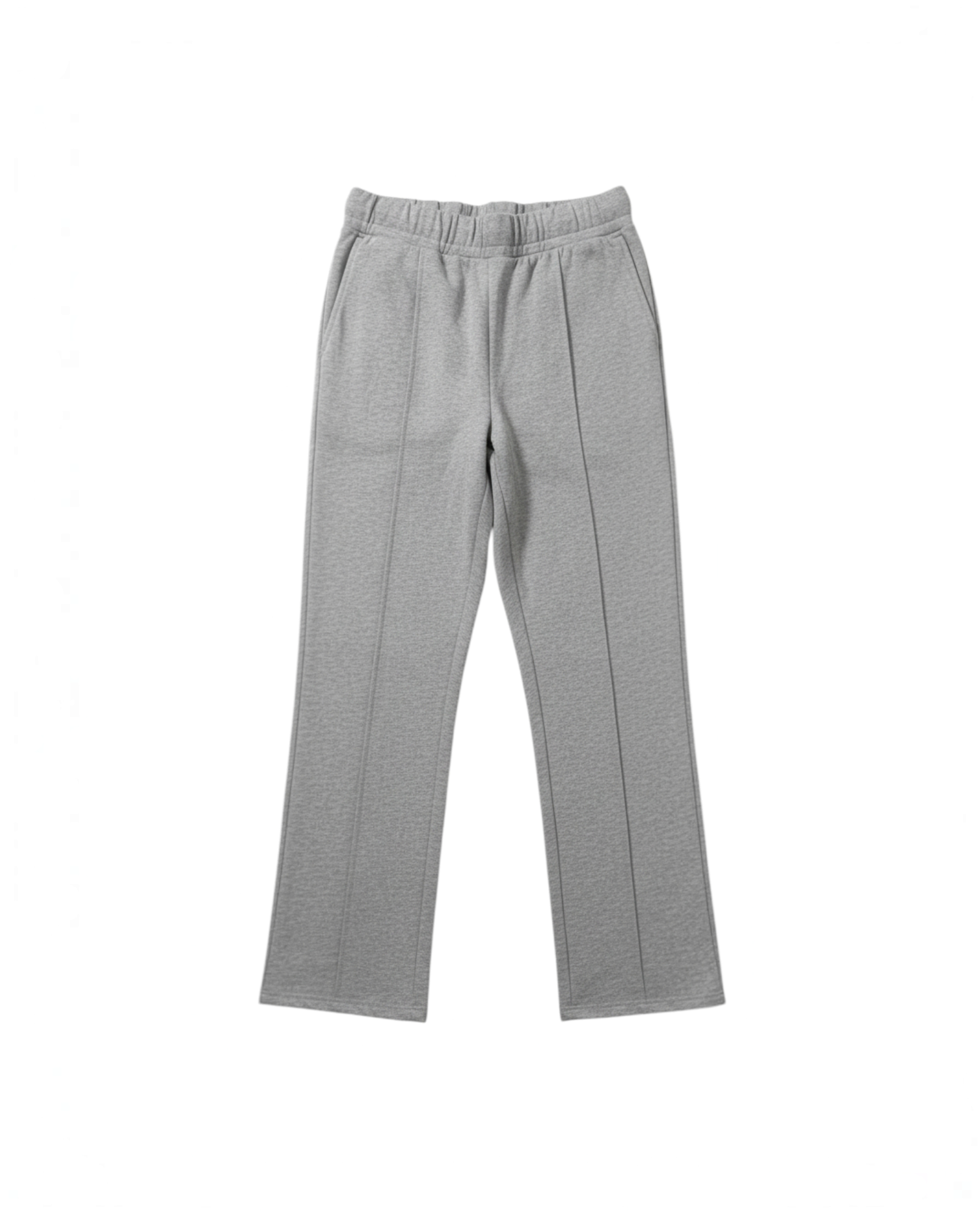 Pantalones de vestir Yanet Collective grises elásticos con frente plisado y cintura cómoda para mujer