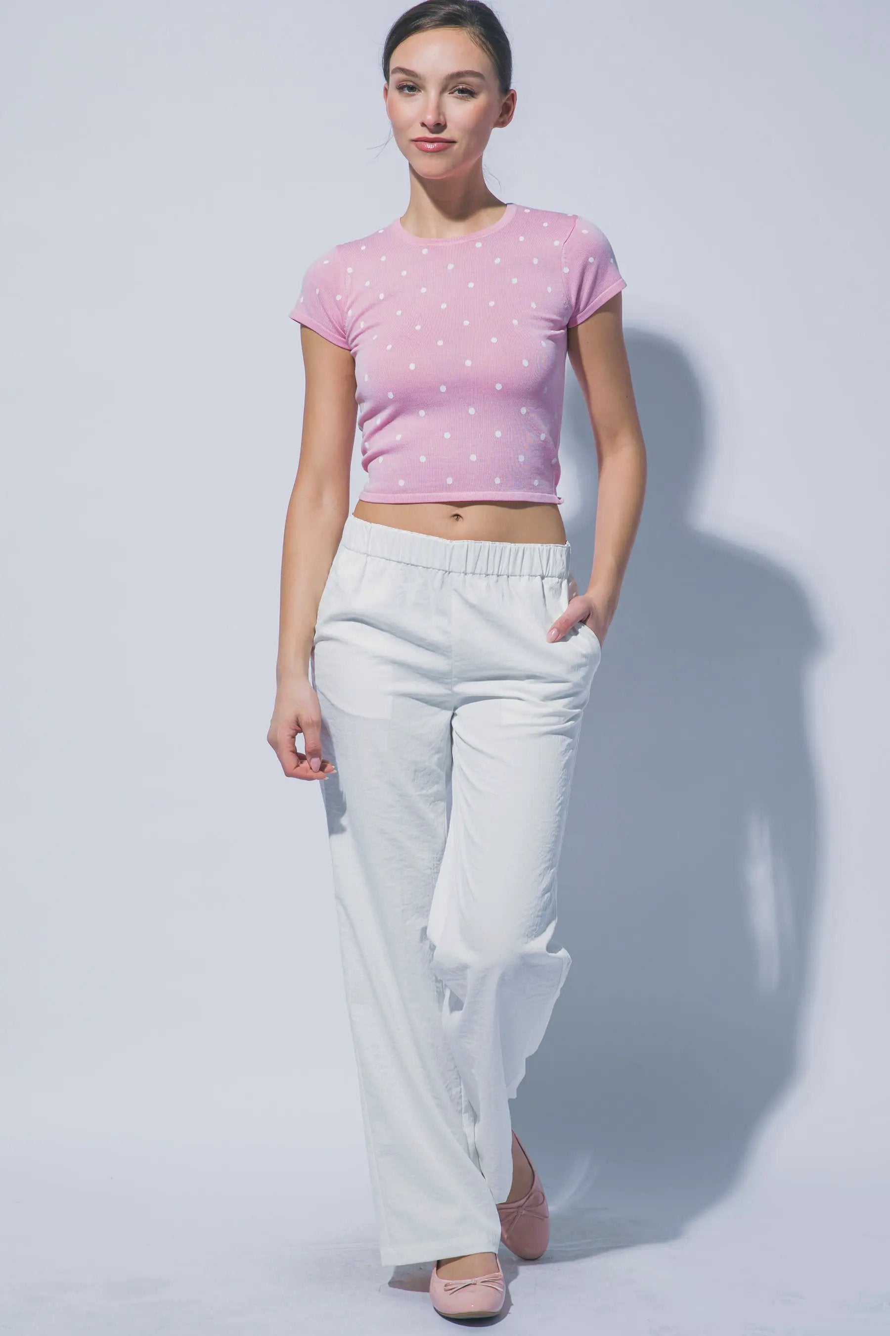 LOVE TREE Pantalones Anchos y Holgados de Pierna Ancha para Mujer - LOVE TREE - Pants