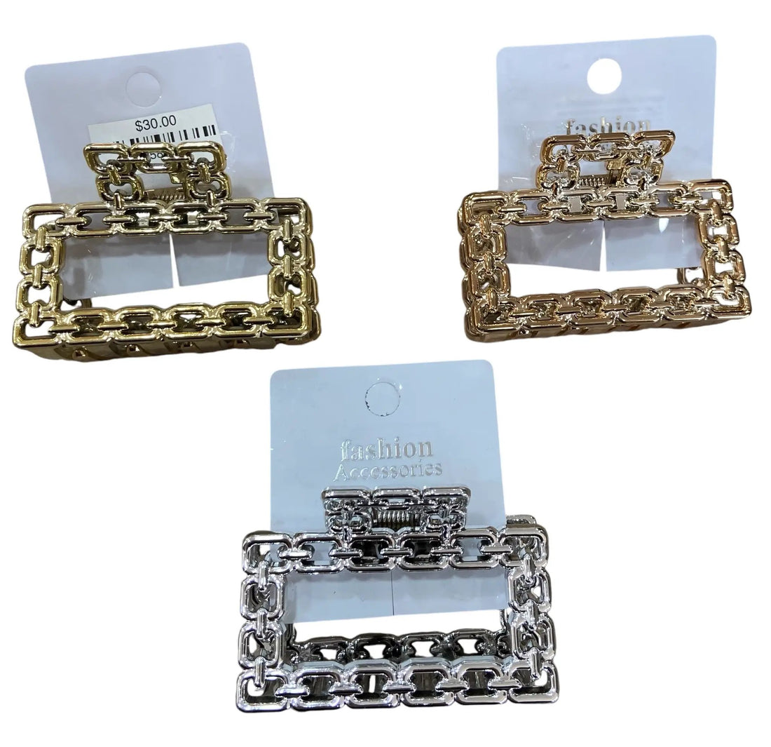 Pinzas de cabello cuadradas by Yanet Collection