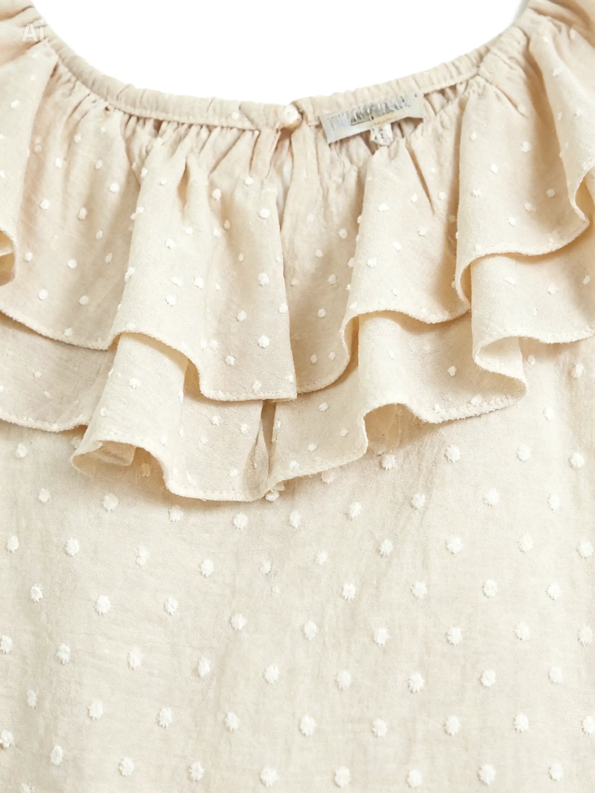 Vestido Beige Olanes Exclusivo by Yanet Collective