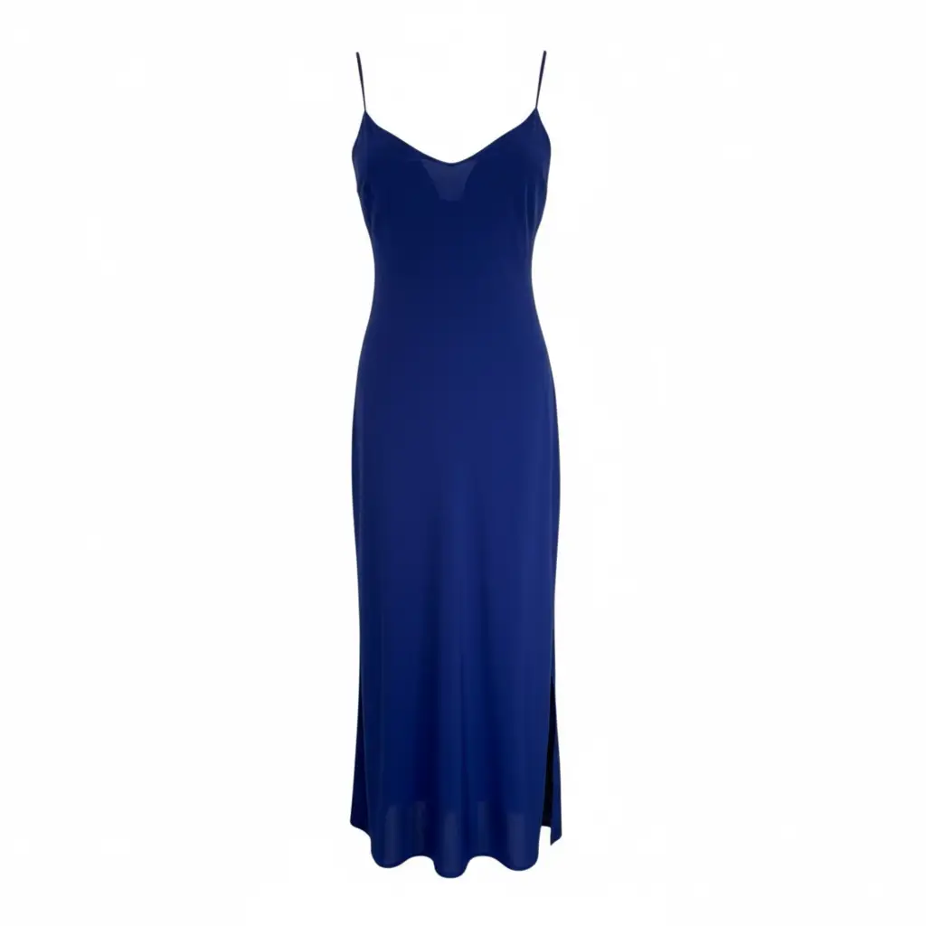 Vestido azul largo by Yanet Collective
