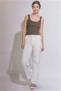 Blusa sin Mangas con Perlas para Mujer | Outfit Coquette Aesthetic | Look Casual Elegante by Yanet Collective