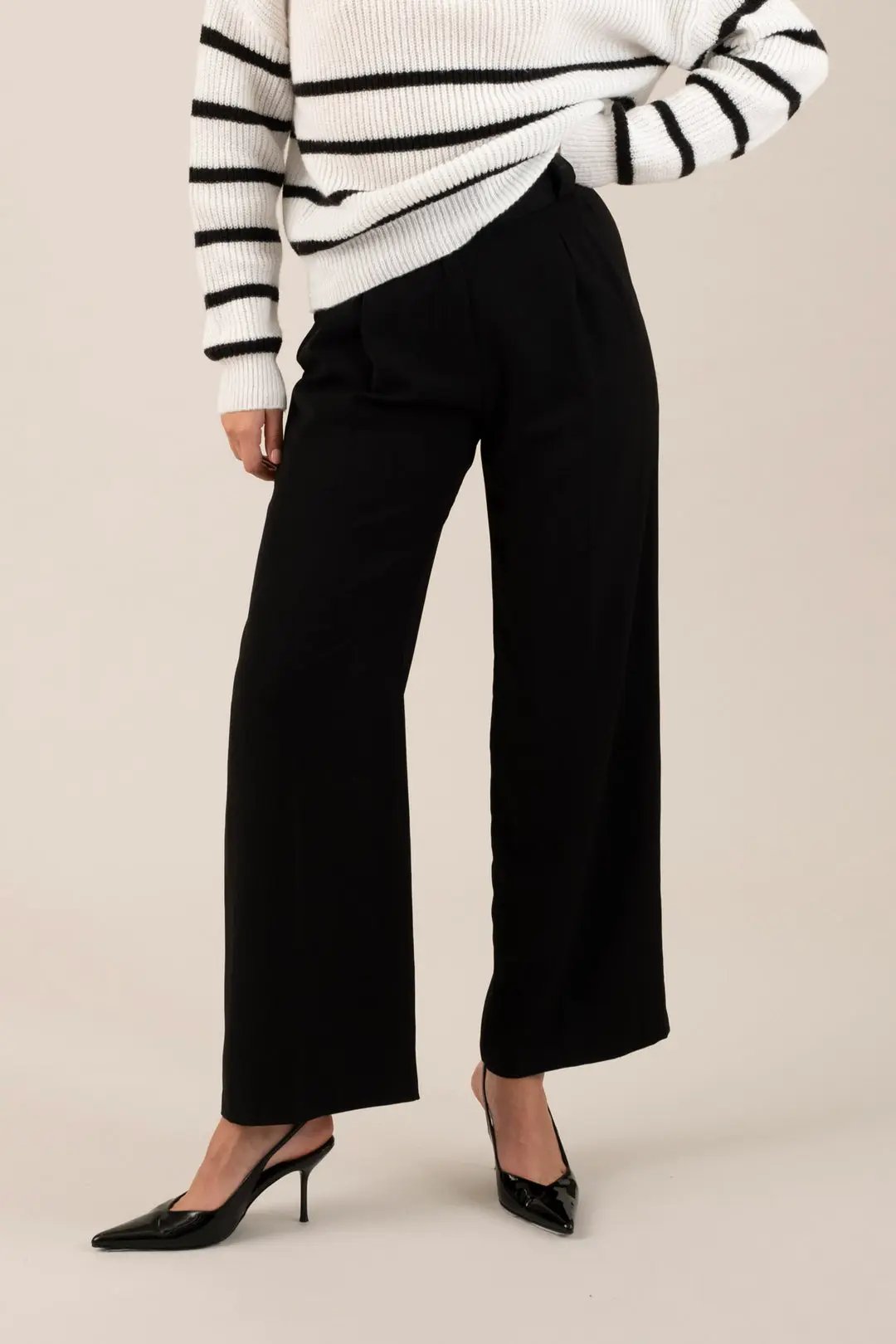 Pantalón Mujer Talle Alto Elegante Formal Oficina Moda Casual by Yanet Collective