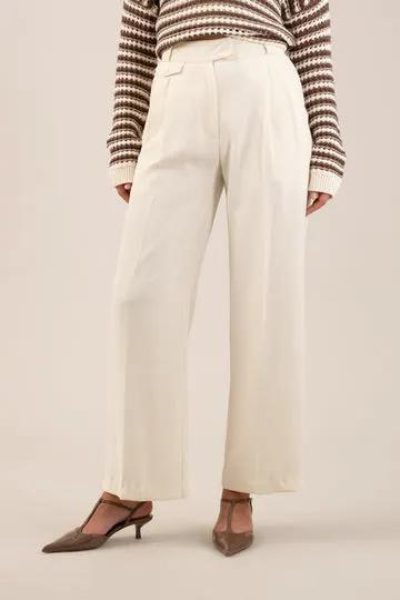 Pantalón Mujer Talle Alto Elegante Formal Oficina Moda Casual by Yanet Collective