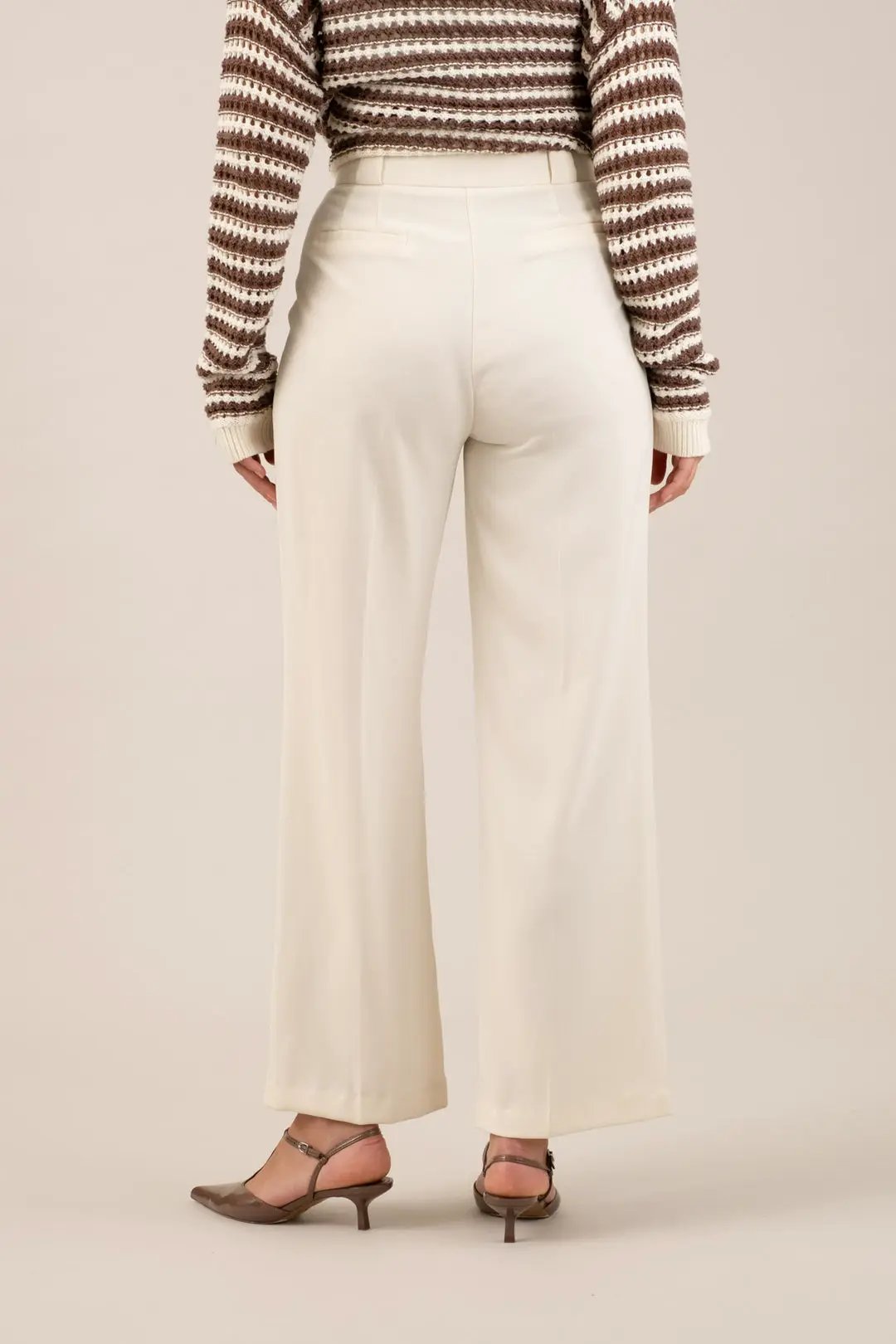 Pantalón Mujer Talle Alto Elegante Formal Oficina Moda Casual by Yanet Collective