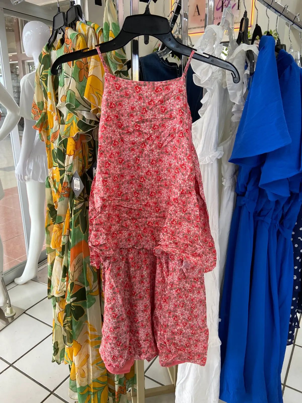 Vestido romper naranja by Yanet Collective