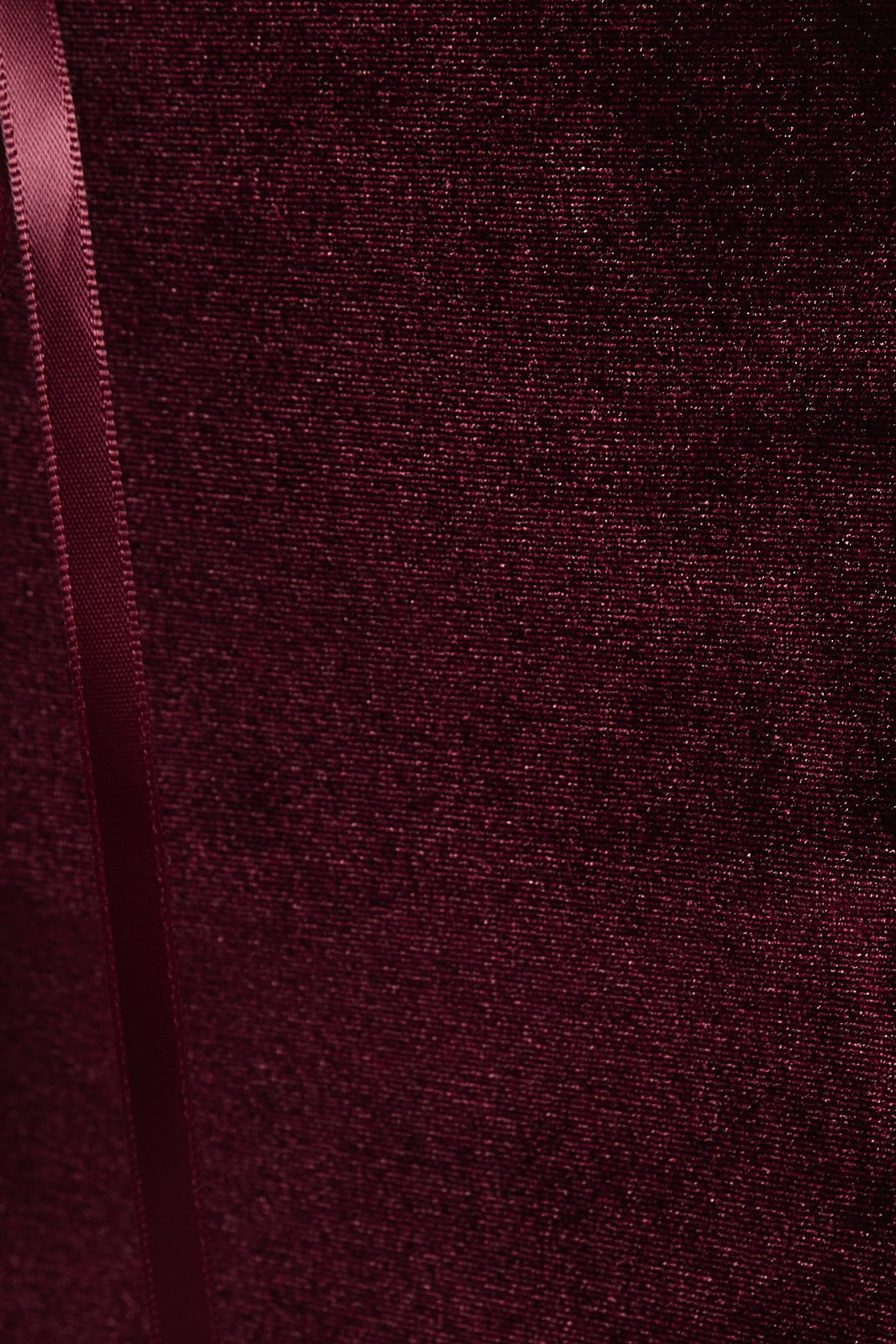 Top Corto de Terciopelo Rojo Burdeos con Detalle de Cordones - Estilo Boutique