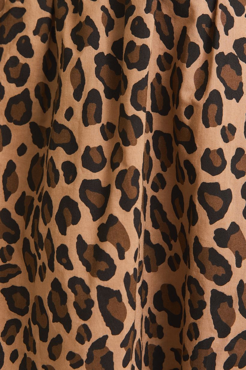 Bóxers de Algodón con Estampado Animal – Shorts Tejidos de Leopardo