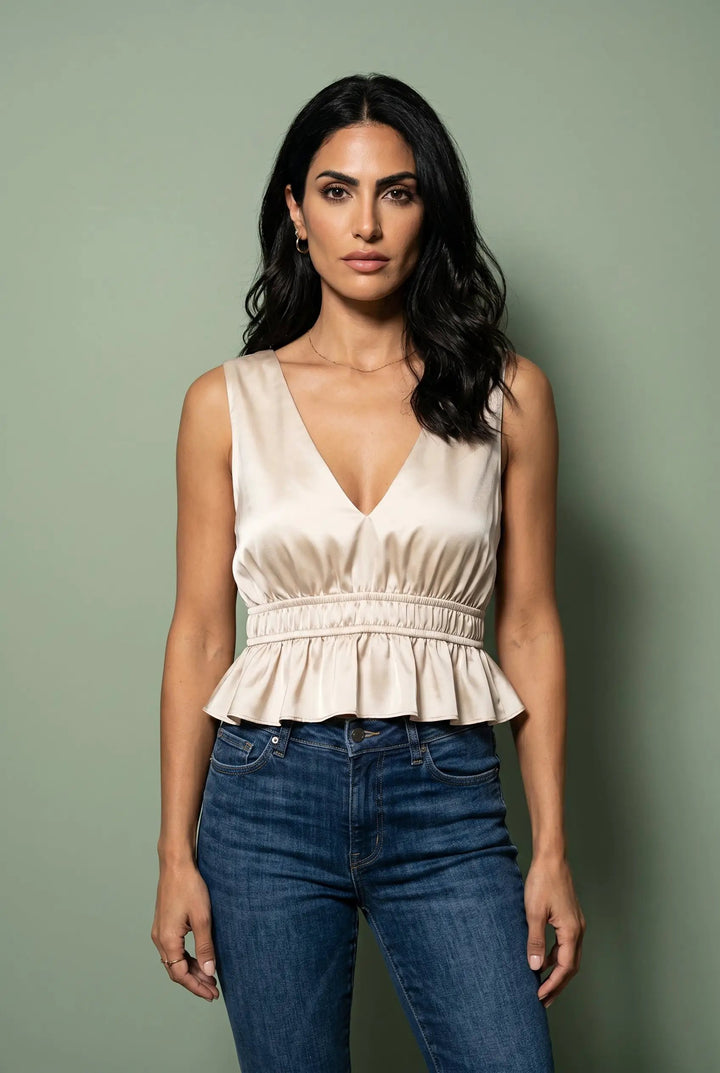 Yanet Collective Blusa amarilla - Blouses