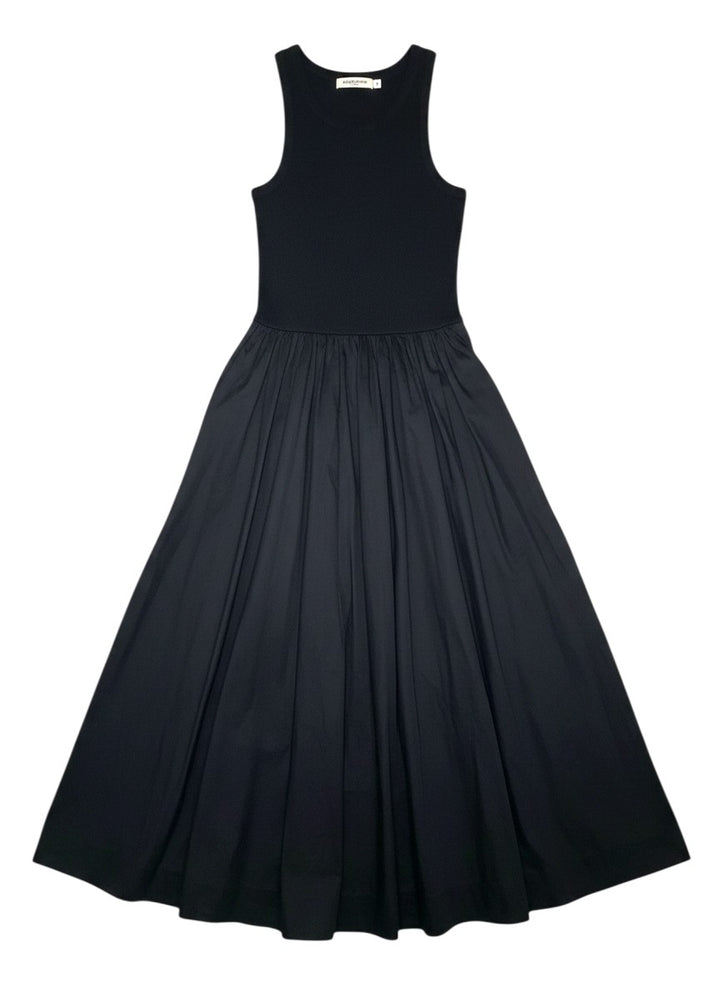 Vestido Negro Maxi Sin Mangas by Yanet Collective