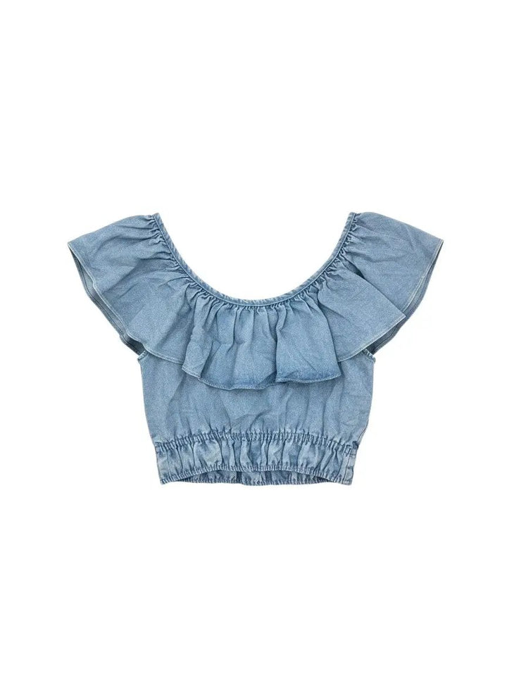 Blusa mezclilla by Yanet Collective