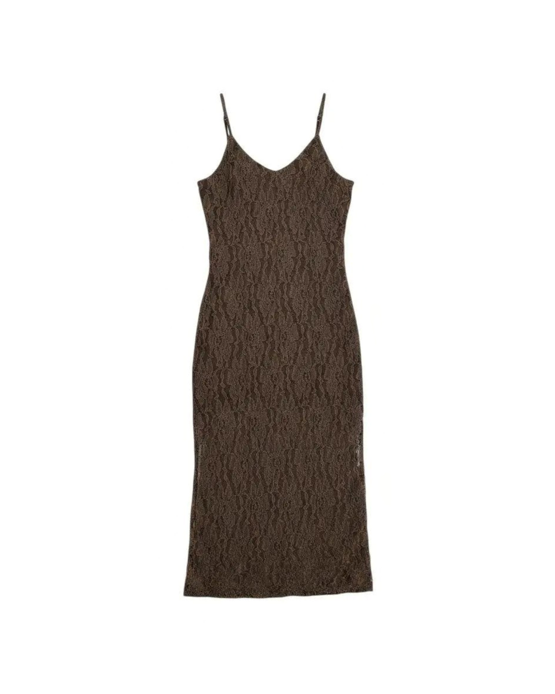Vestido encaje verde by Yanet Collective