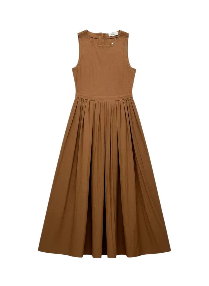 Vestido café by Yanet Collective