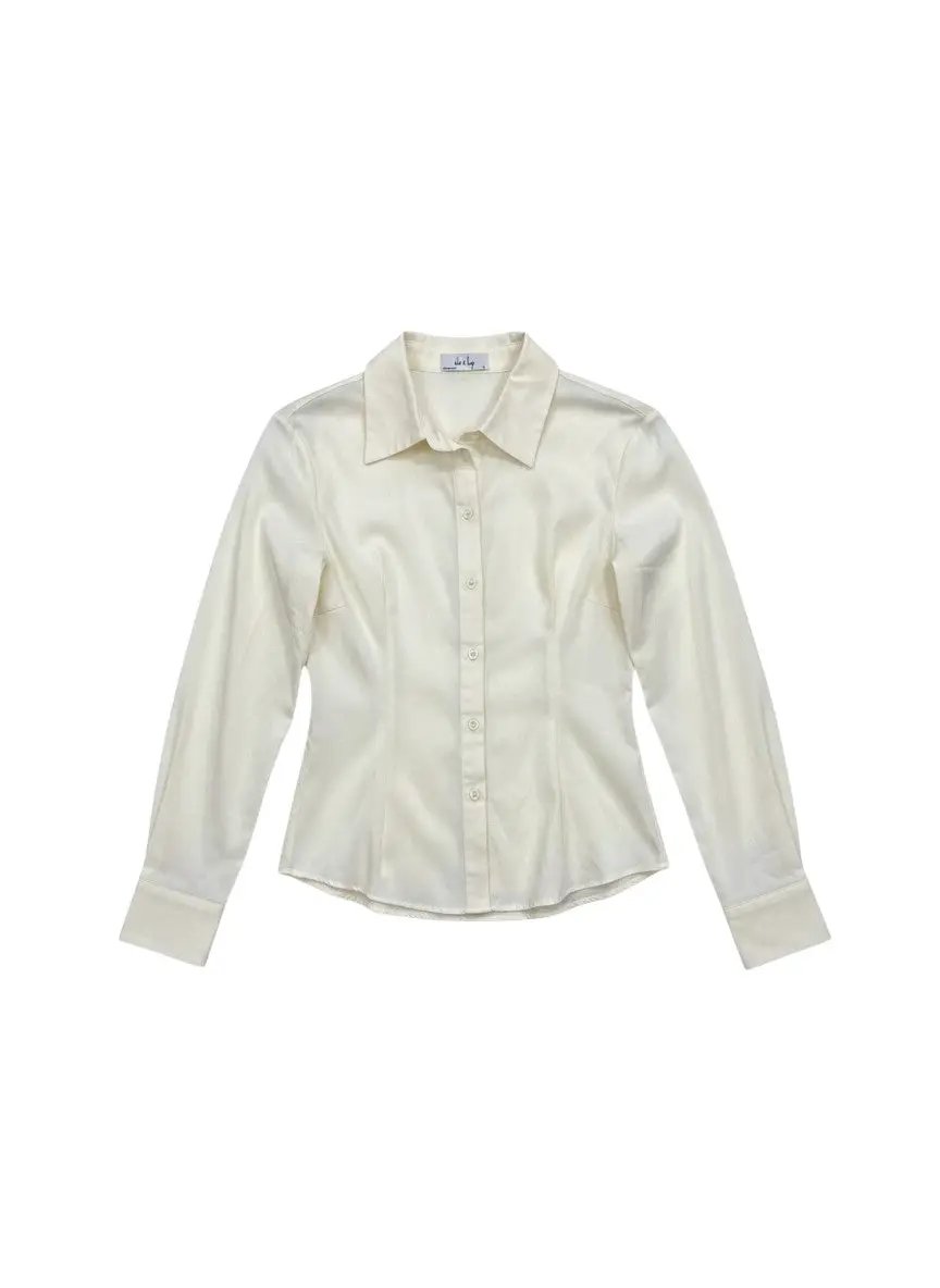 Blusa camisa beige by Yanet Collective