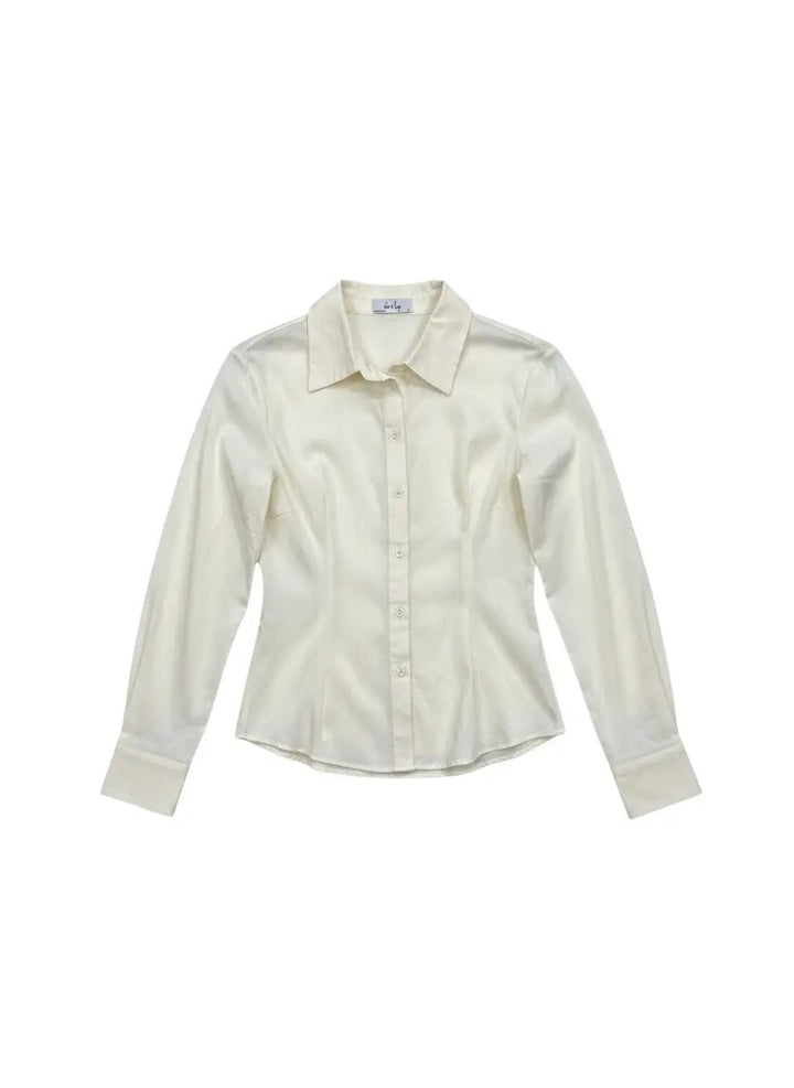 Blusa camisa beige by Yanet Collective