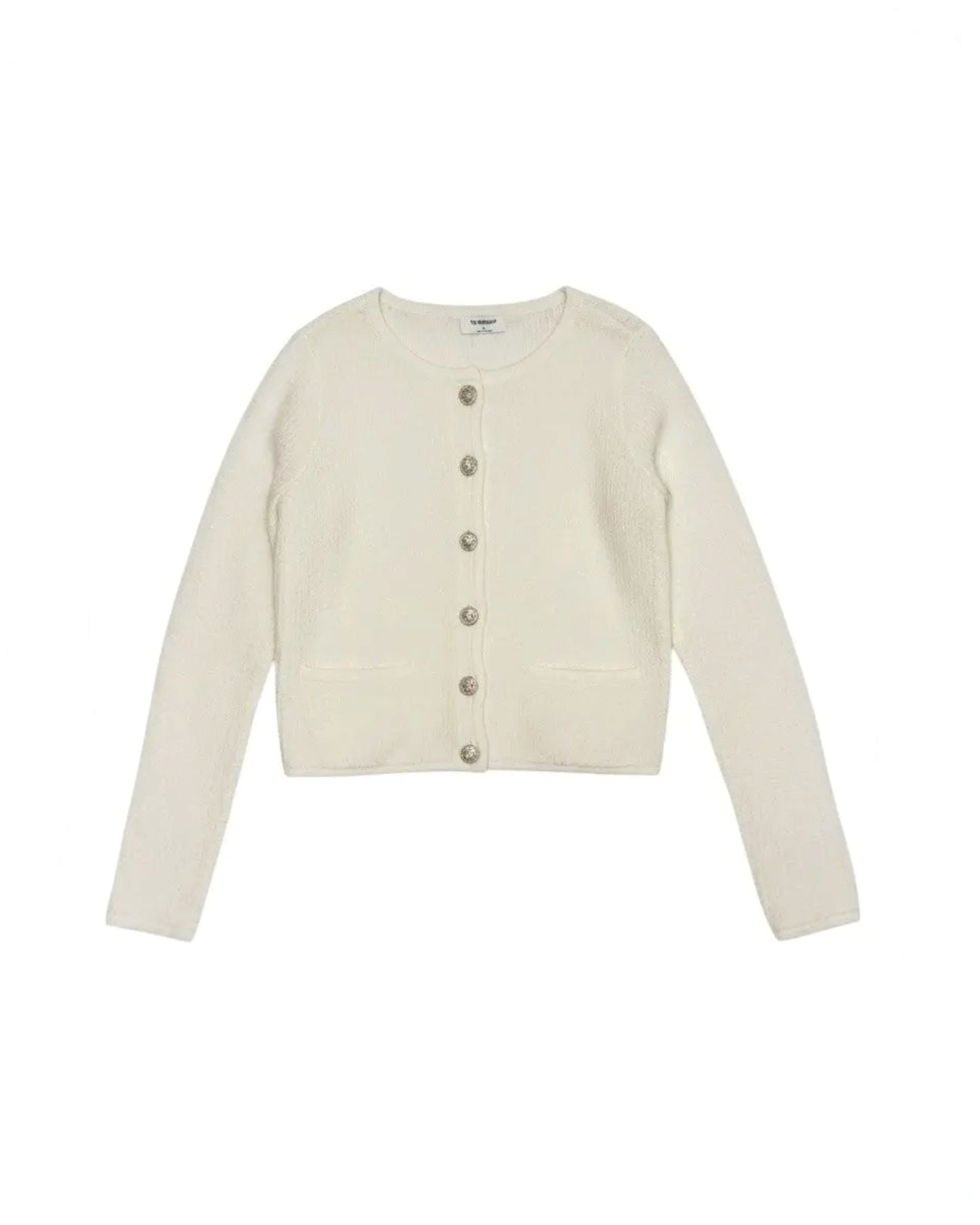 Suéter Blanco Cardigan by Yanet Collective