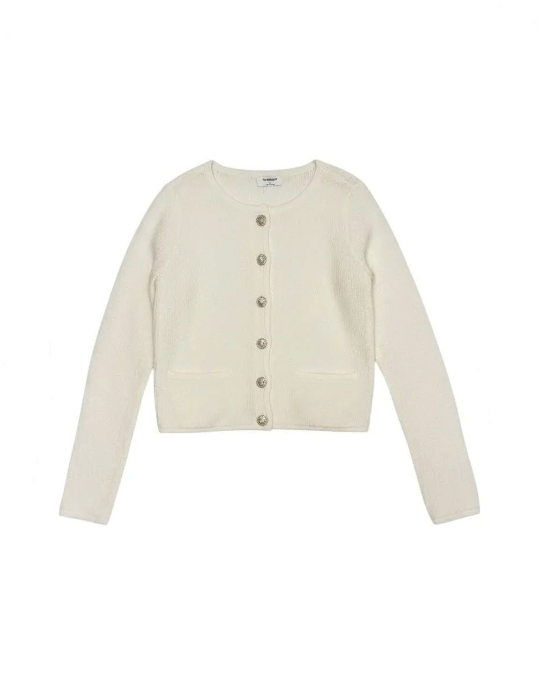Suéter Blanco Cardigan by Yanet Collective