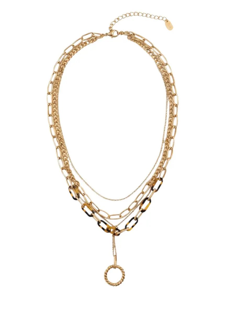 Collar dorado by Yanet Collective