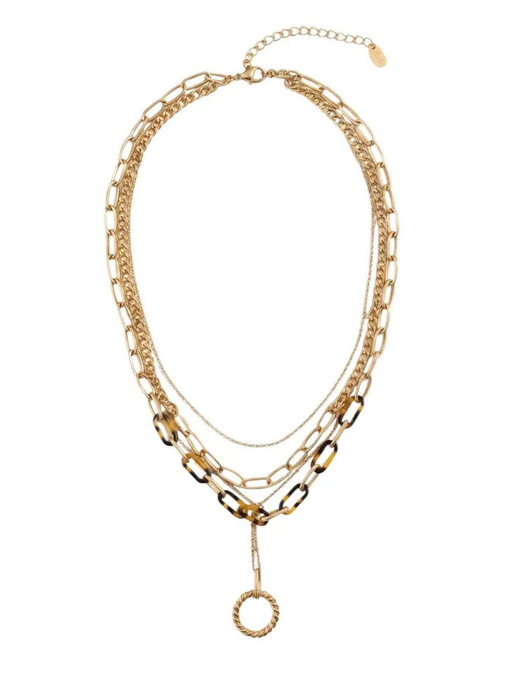 Collar dorado by Yanet Collective