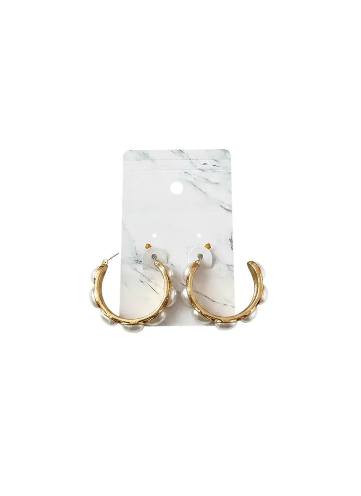 Aretes perla by Yanet Collective