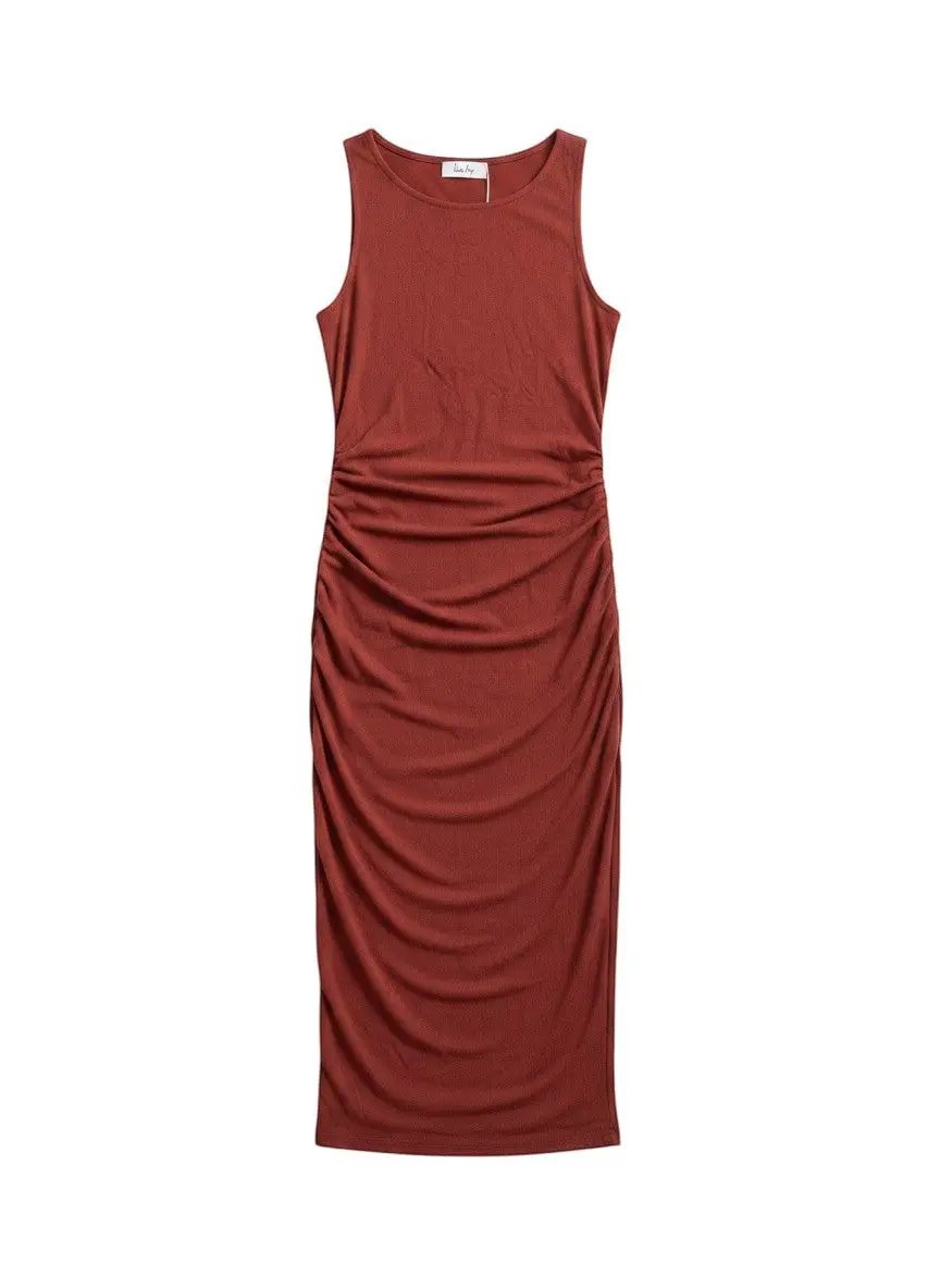Vestido rojizo by Yanet Collective