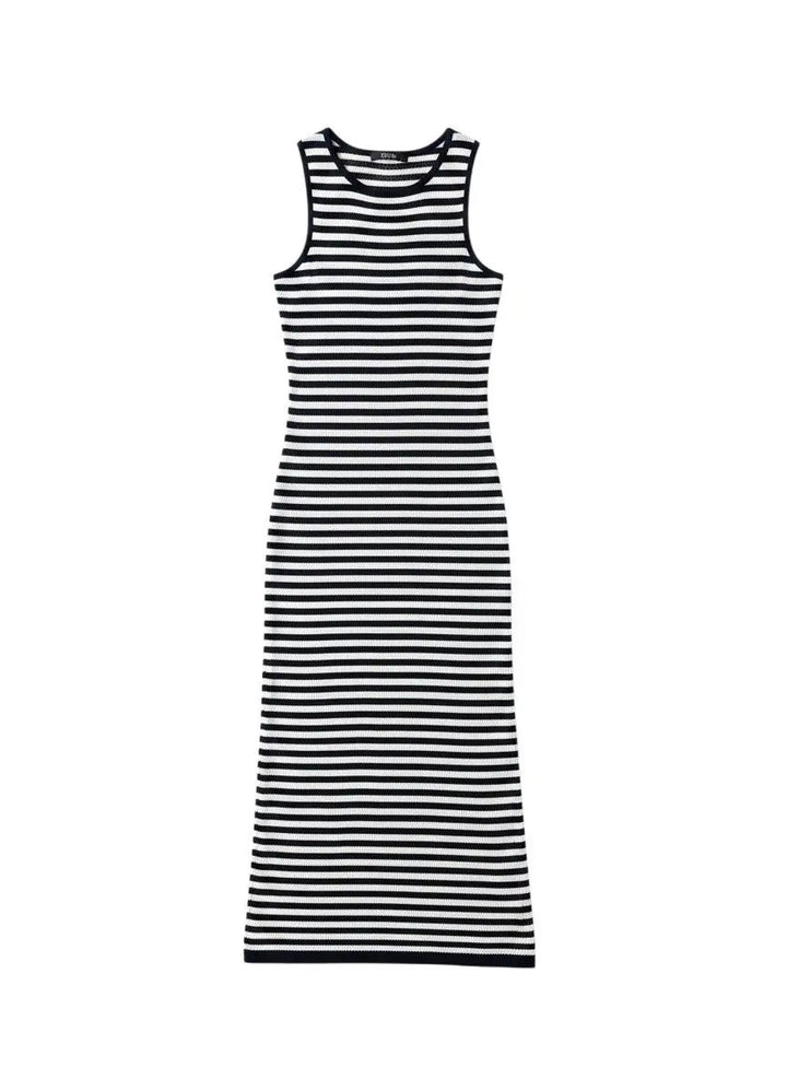 Vestido largo de rayas by Yanet Collective