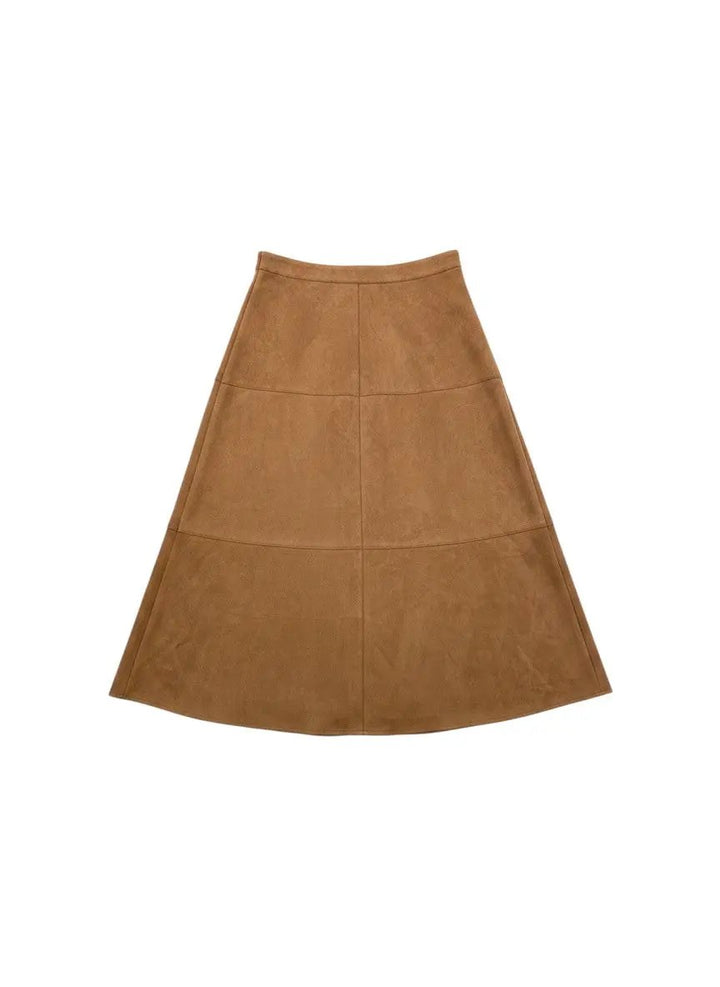 Falda larga kaki by Yanet Collective