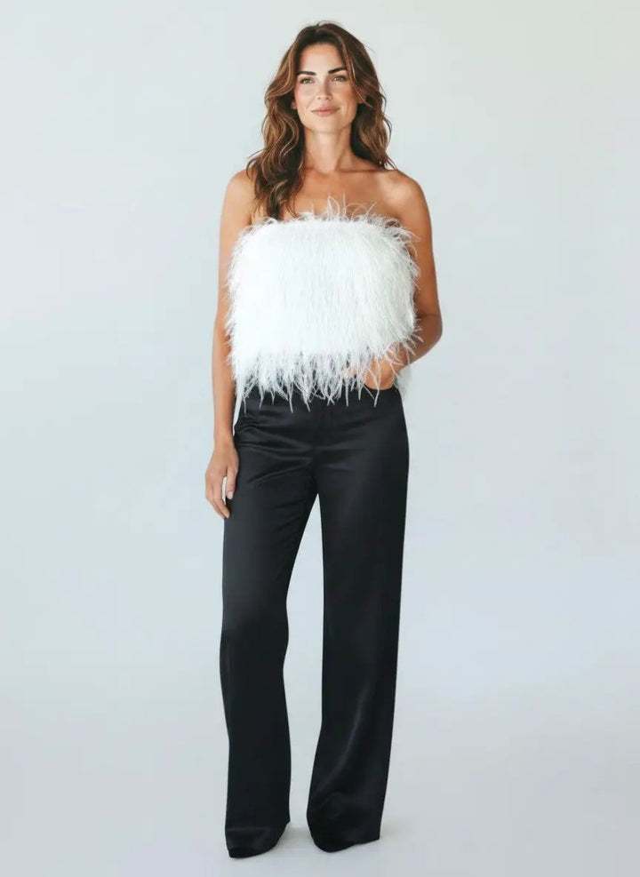Top blanco by Yanet Collective